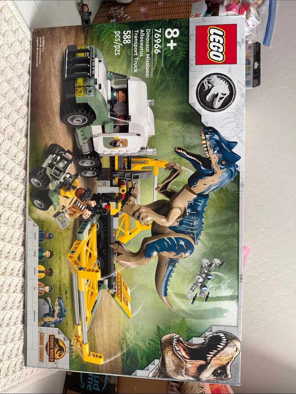 LEGO Jurassic World 76966 Dinosaur Missions: Allosaurus Transport Truck RETIRED